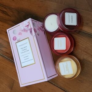 Huntington Home macaron soy blend candle collection